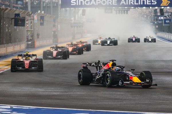 F1 2026 Singapore Grand Prix starting grid after two penalties