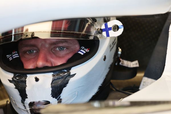 Valtteri Bottas is auctioning off his unique 'Nigel the Badger' helmet