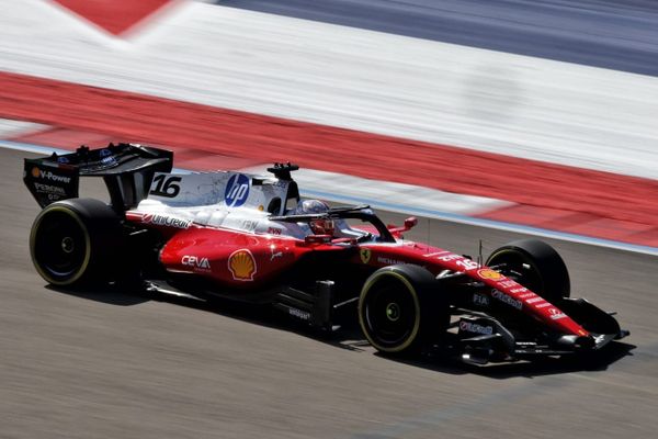 Leclerc heads Verstappen in first F1 US GP practice