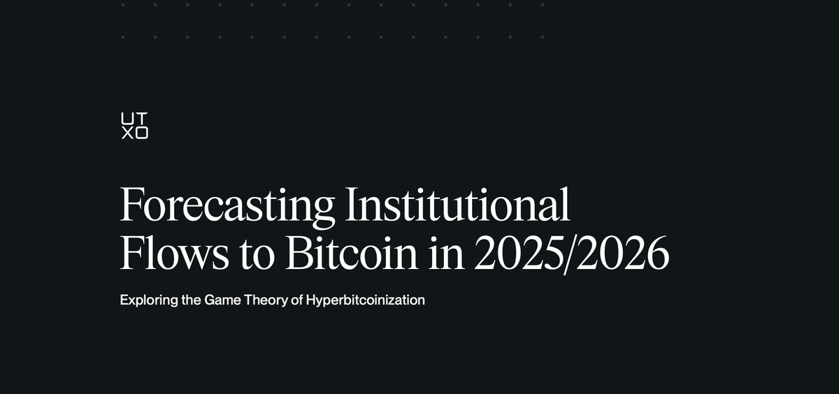 Forecasting Institutional Flows to Bitcoin in 2025/2026