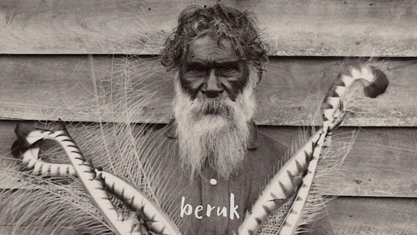 Artwork 11: Corroborree (Women in possum skin cloaks)