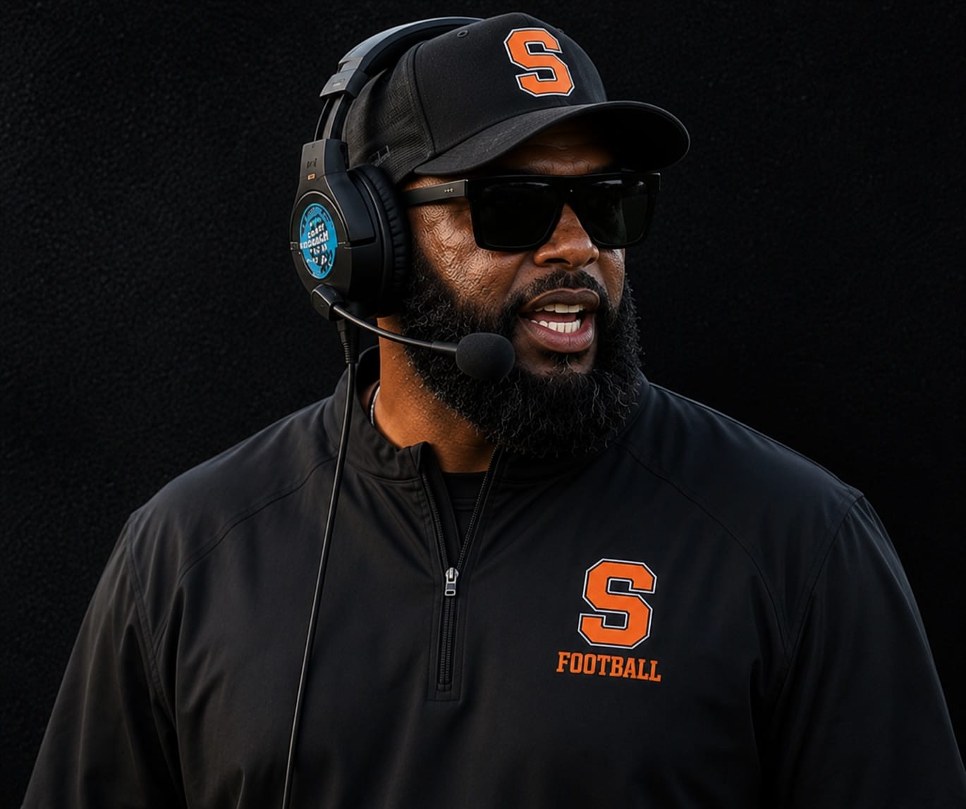 Sarasota High head football coach Amp Campbell