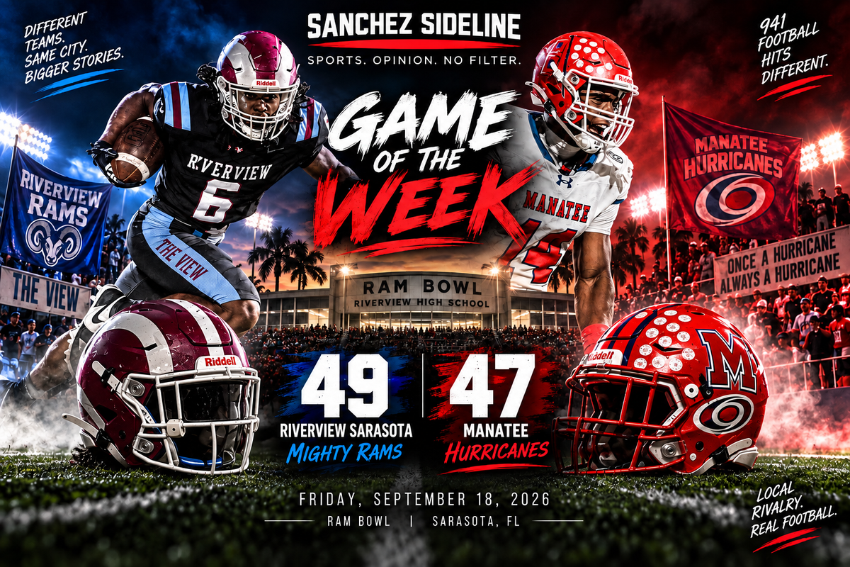 Two Points, One Wild Night: Riverview Survives Manatee 49–47 in Sanchez Sideline Game of the Week