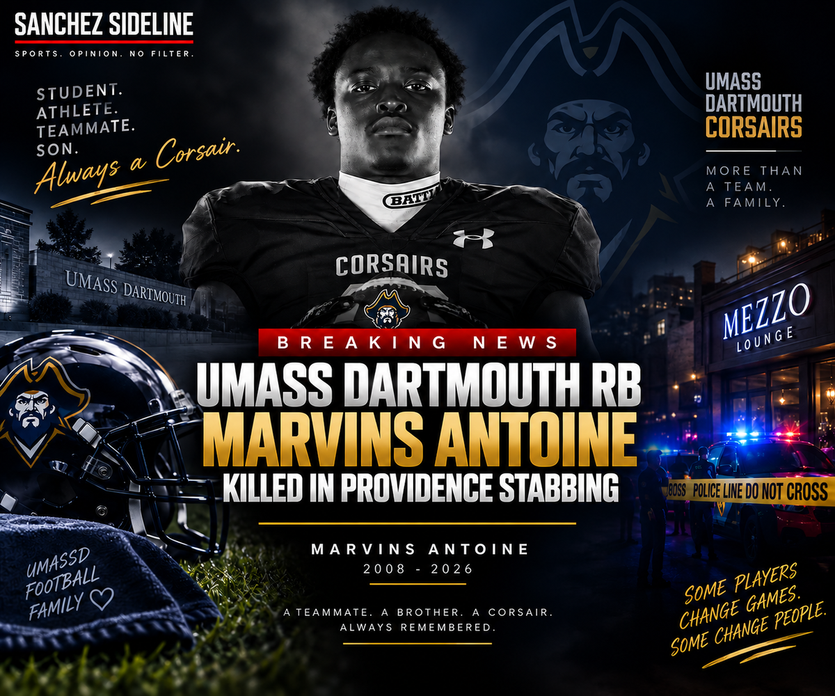 UMass Dartmouth RB Marvins Antoine Killed in Providence Stabbing