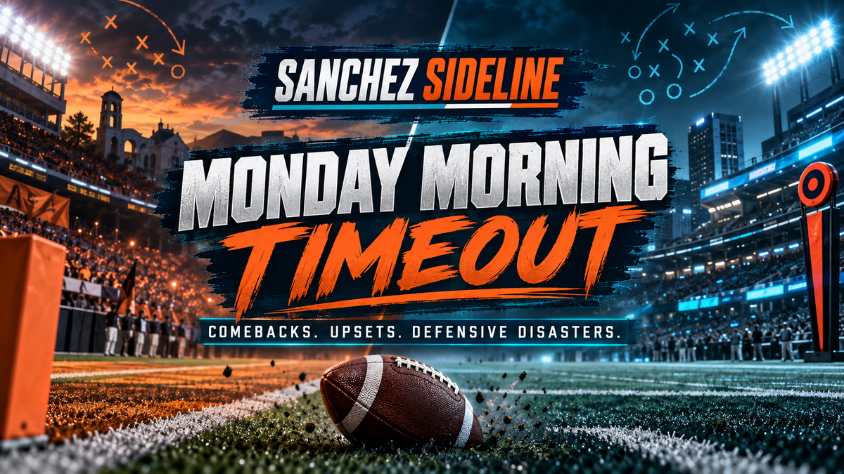 Monday Morning Timeout: comebacks, upsets, and defensive disasters