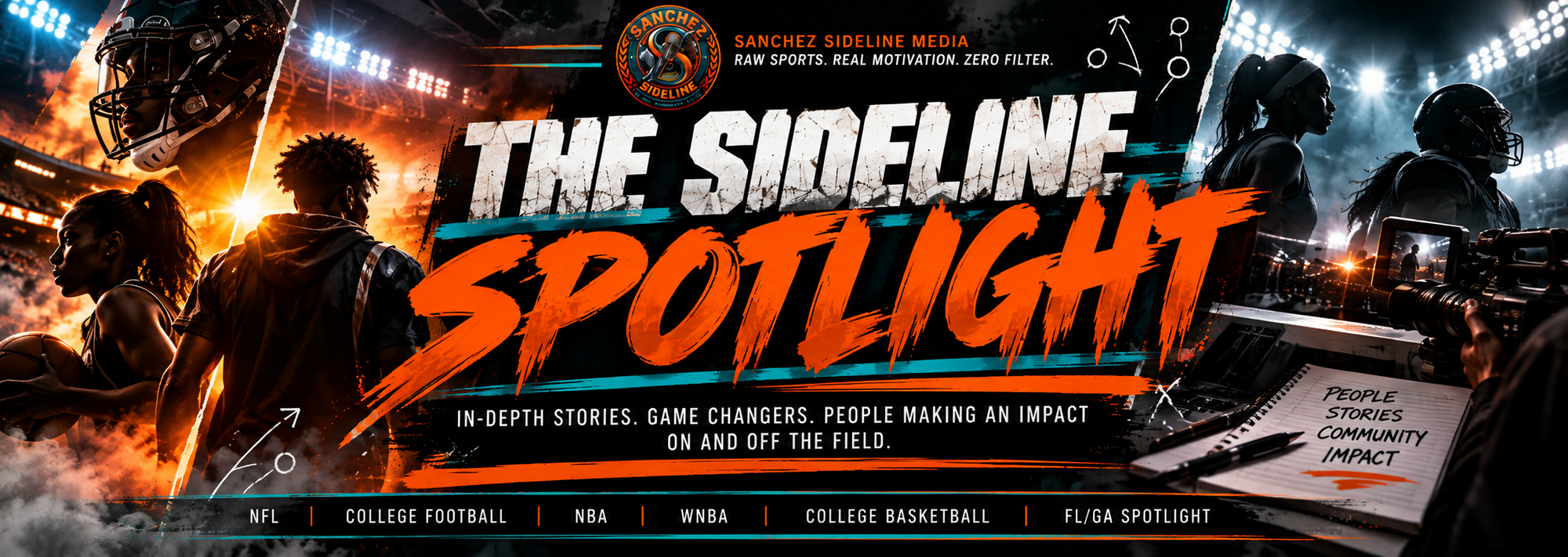 Sideline Spotlight section banner