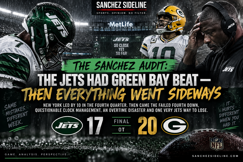 The Jets Had Green Bay Beat — Then Everything Went Sideways