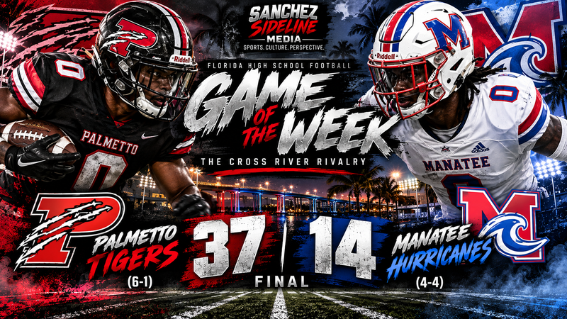 Palmetto Takes the Crown: Tigers Dominate Manatee 37–14 in Cross River Rivalry