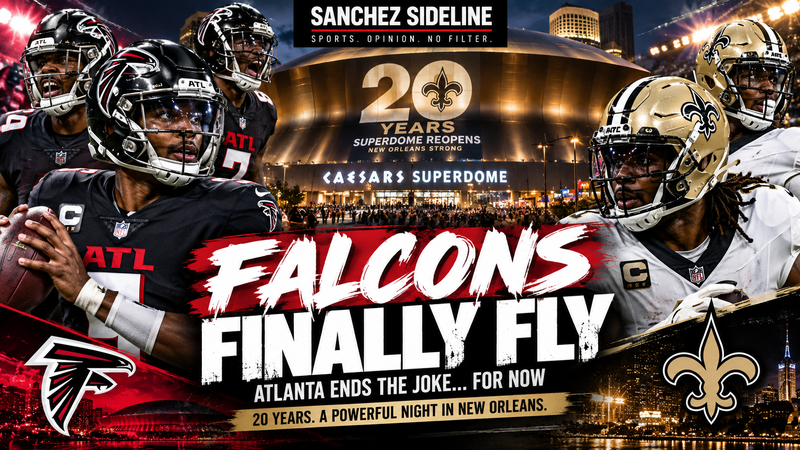 Falcons Finally Stop Falconing: Atlanta Ruins New Orleans’ Superdome Celebration