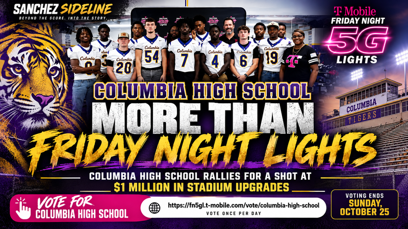 More Than Friday Night Lights: Columbia High School Rallies for a Shot at $1 Million in Stadium Upgrades