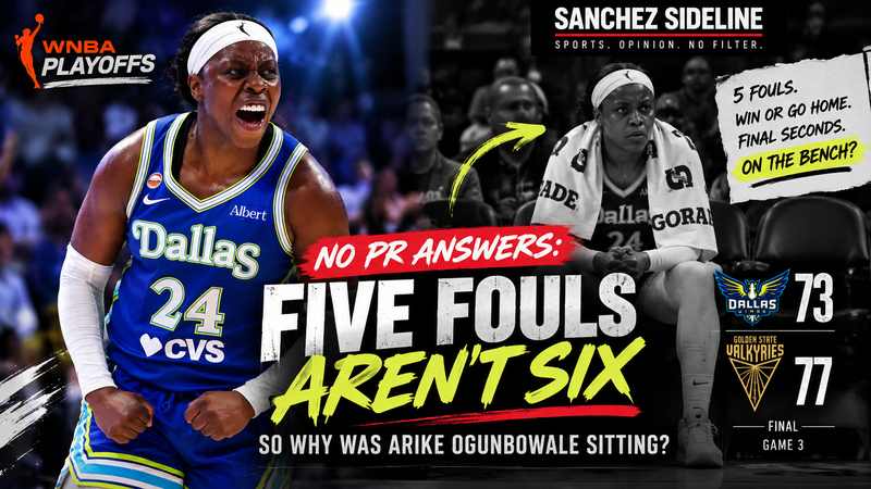 NO PR ANSWERS: Five Fouls Aren’t Six — So Why Was Arike Ogunbowale Sitting?