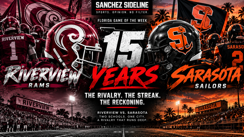 Across Town, Across Generations: The Riverview–Sarasota Rivalry and the Streak the Sailors Are Desperate to Break
