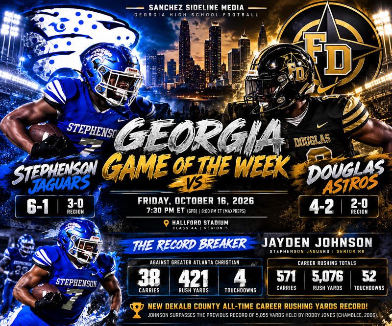 GEORGIA GAME OF THE WEEK
