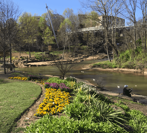 Flower gardens along a river - Moral Letters to Lucilius