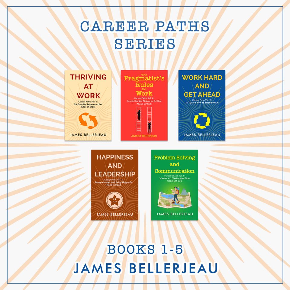 Book cover reading Career Paths Series showing each of the five individual volumes