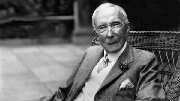 John D. Rockefeller, el hombre más rico de todos los tiempos.