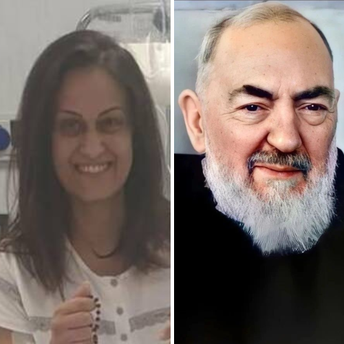 Mulher sai ilesa de coma: "Eu vi Padre Pio colocar minha alma de volta no corpo"