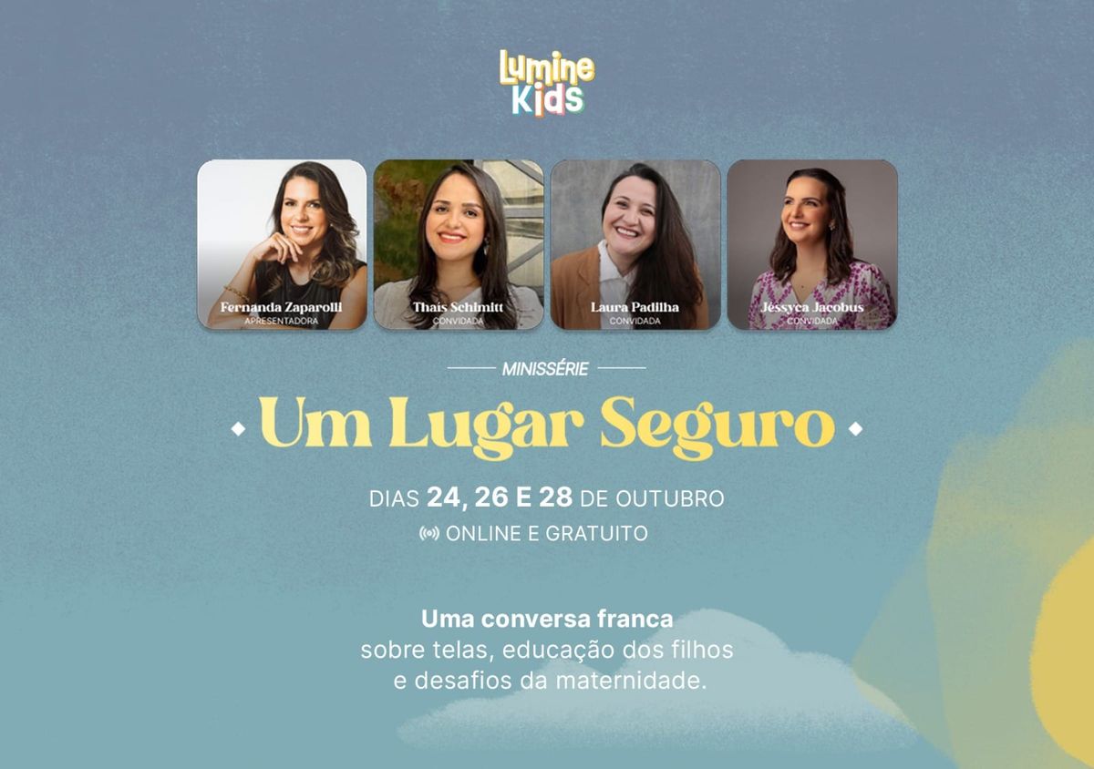 Produtora lança minissérie que orienta como proteger as crianças de conteúdos nocivos
