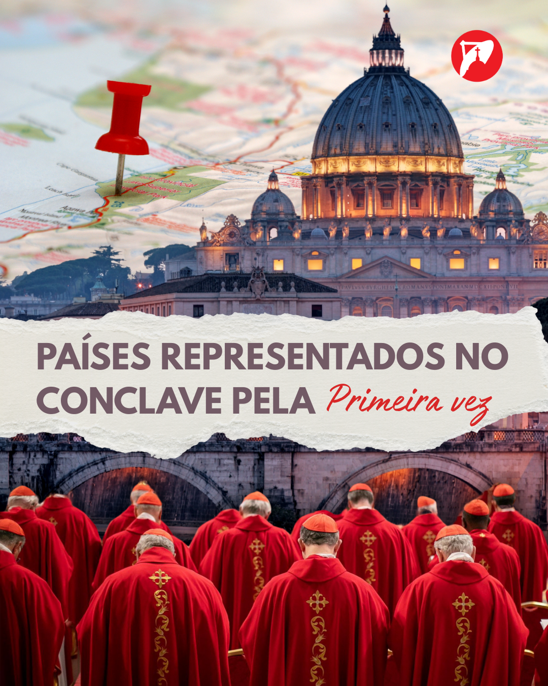Saiba quais serão os países representados no Conclave pela primeira vez