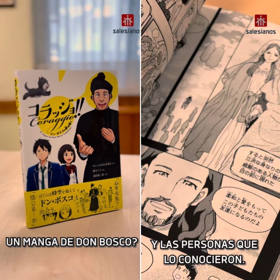 Coraggio!!: O mangá que conta a vida de São João Bosco