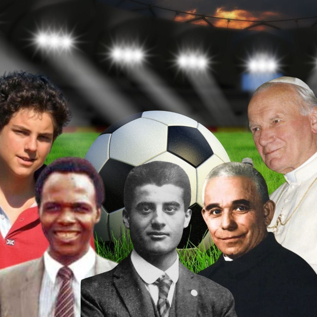 Em clima de Copa! Os 5 santos e beatos que também jogaram futebol