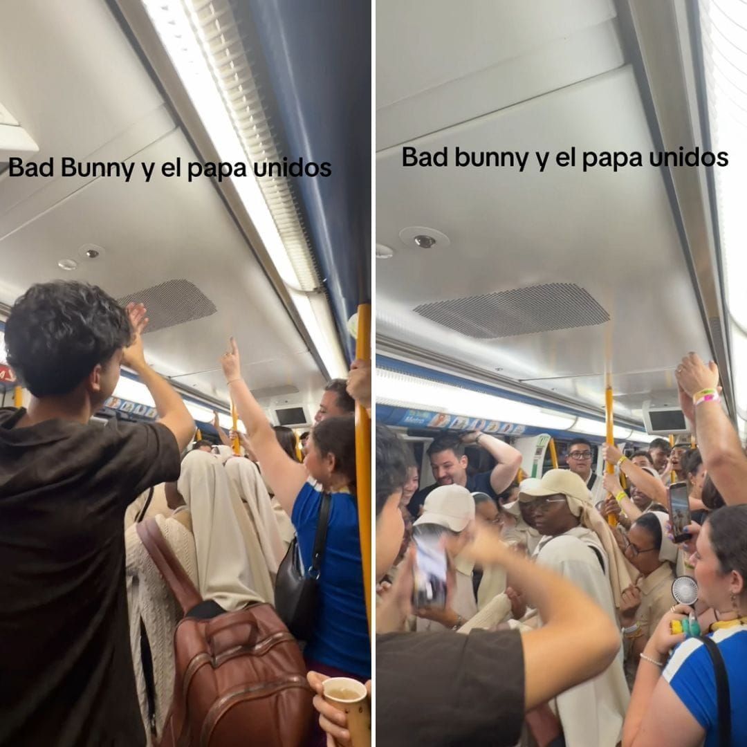 Freiras vs. fãs de Bad Bunny: o “crossover” que abalou o Metrô de Madri