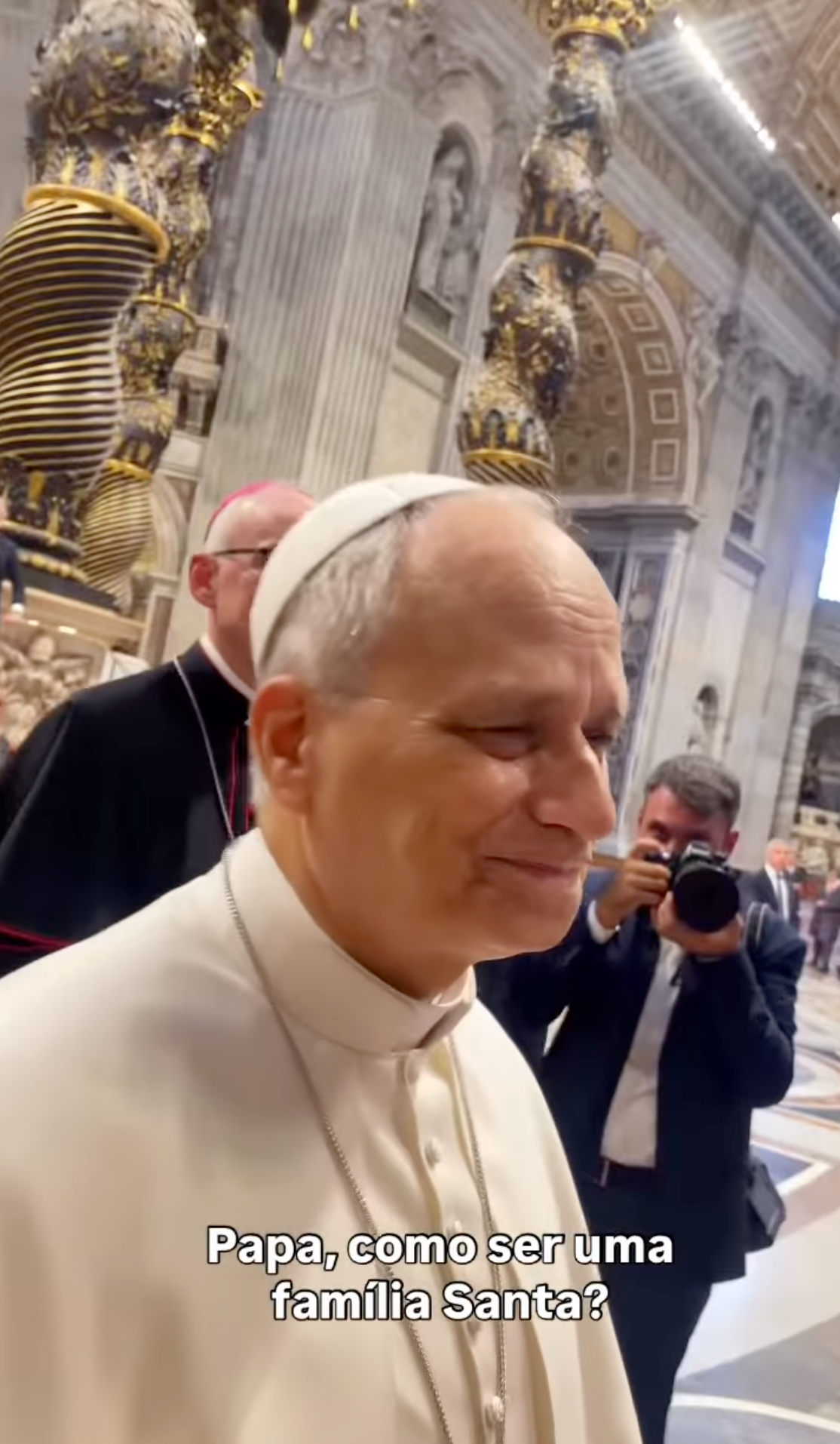 “Como viver uma vida santa?” Casal faz pergunta ao Papa Leão XIV e recebe conselho