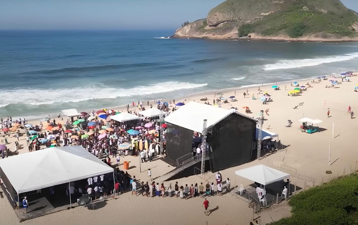 Festival Halleluya vai à praia pela primeira vez e celebra 30 anos da Comunidade Shalom no Rio