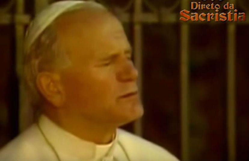 A emocionante reação de São João Paulo II à oração em línguas