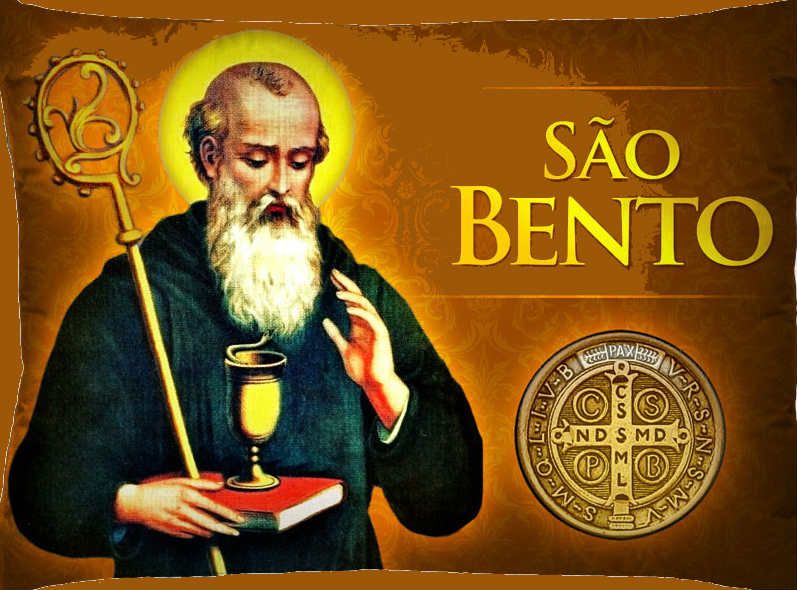 Algumas curiosidades sobre a imagem de São Bento