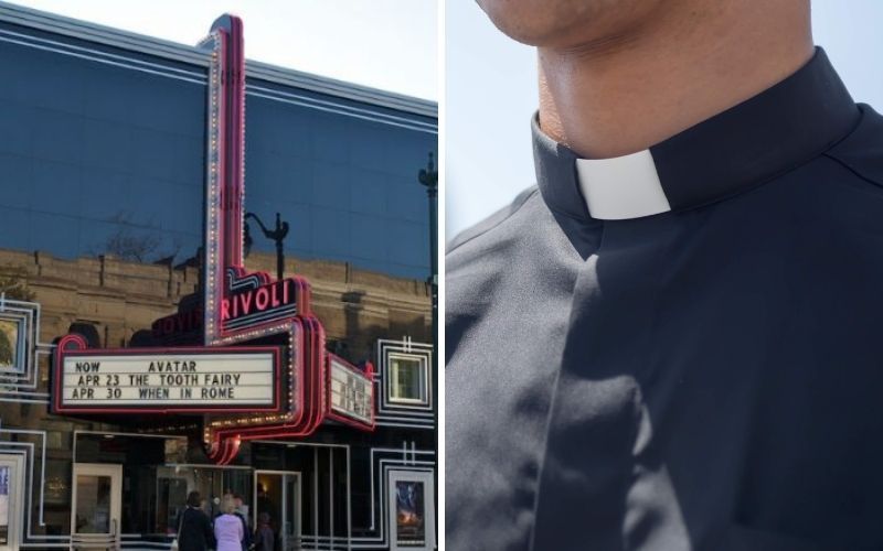 Criança encontra um padre no cinema e a história é hilária!