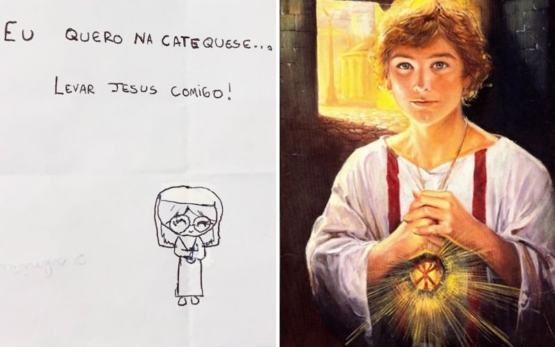 O testemunho de São Tarcísio e a criança que me fez querer amar mais a Eucaristia