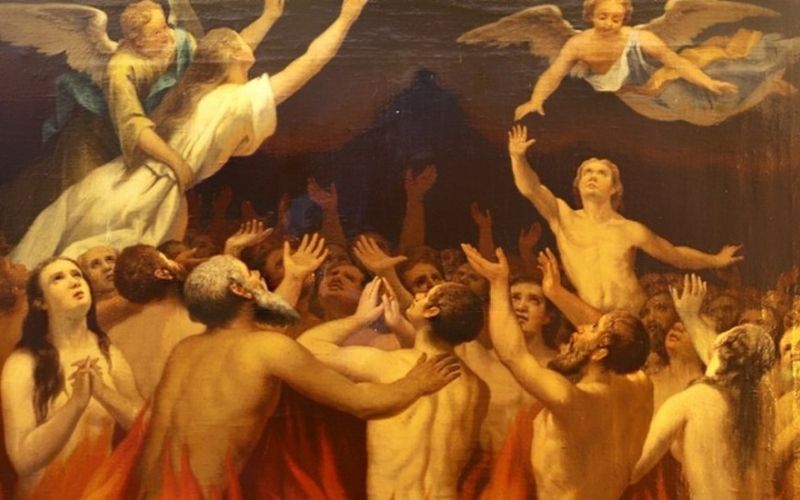 Por que as almas do purgatório são chamadas de benditas?