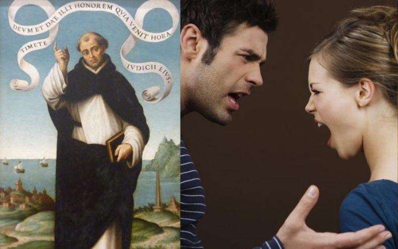 Sua família briga muito? Confira este curioso conselho de São Vicente Ferrer!