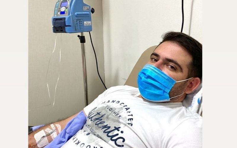 Esperançoso, padre Ronney dá início à quimioterapia: "A cura começou!"