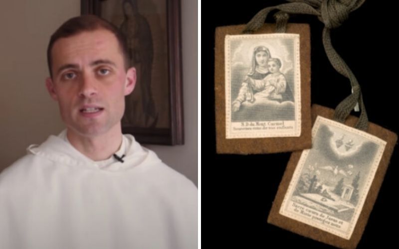 Ainda não usa um escapulário? A explicação deste padre vai te convencer a fazê-lo!
