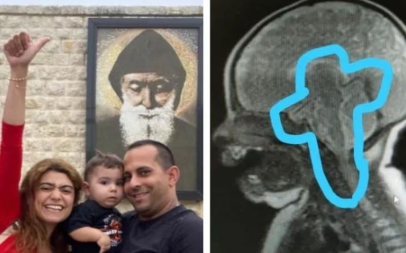 Bebê sai do coma após ser encomendado à intercessão de São Charbel