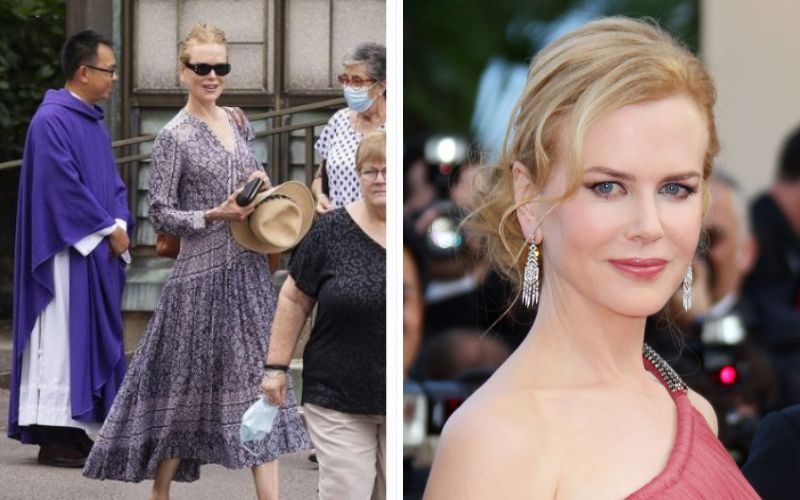 Nicole Kidman vai à missa e confessa que pessoas ao redor zombam de sua fé