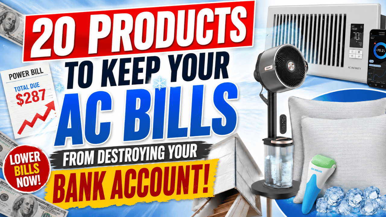 21 Products To Keep Your AC Bills From Destroying Your Bank Account!