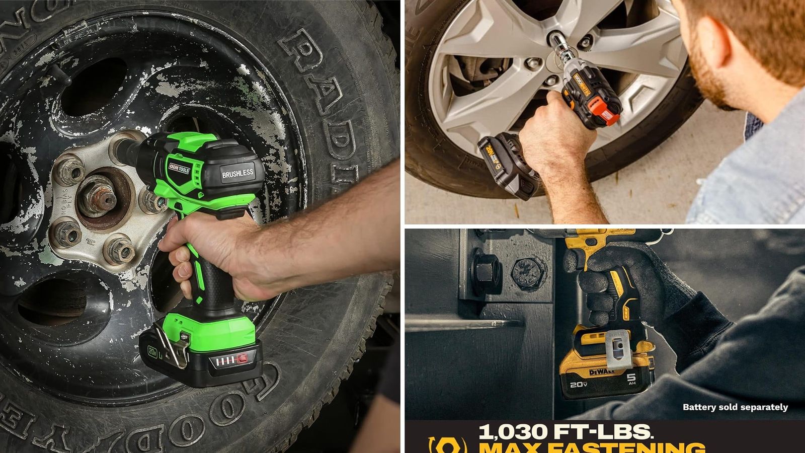 Cordless Impact Wrench for Lug Nuts: 5 Best Options in 2026
