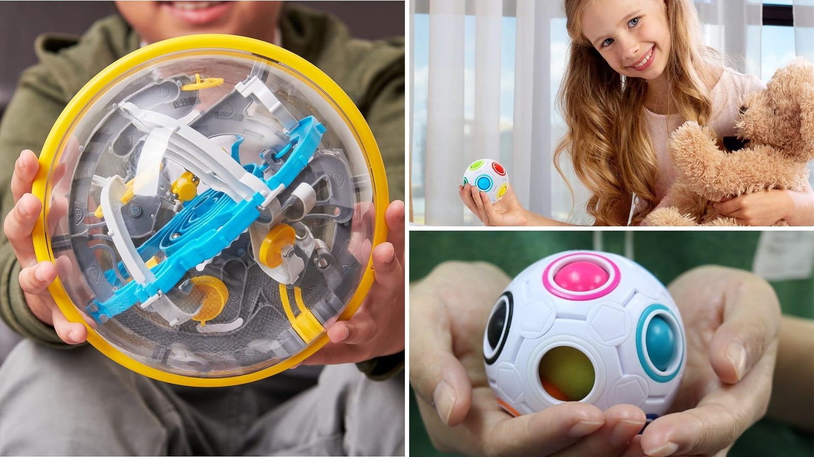 Puzzle Ball: 5 Best Picks, From 3D Mazes to Rainbow Fidgets (2026)