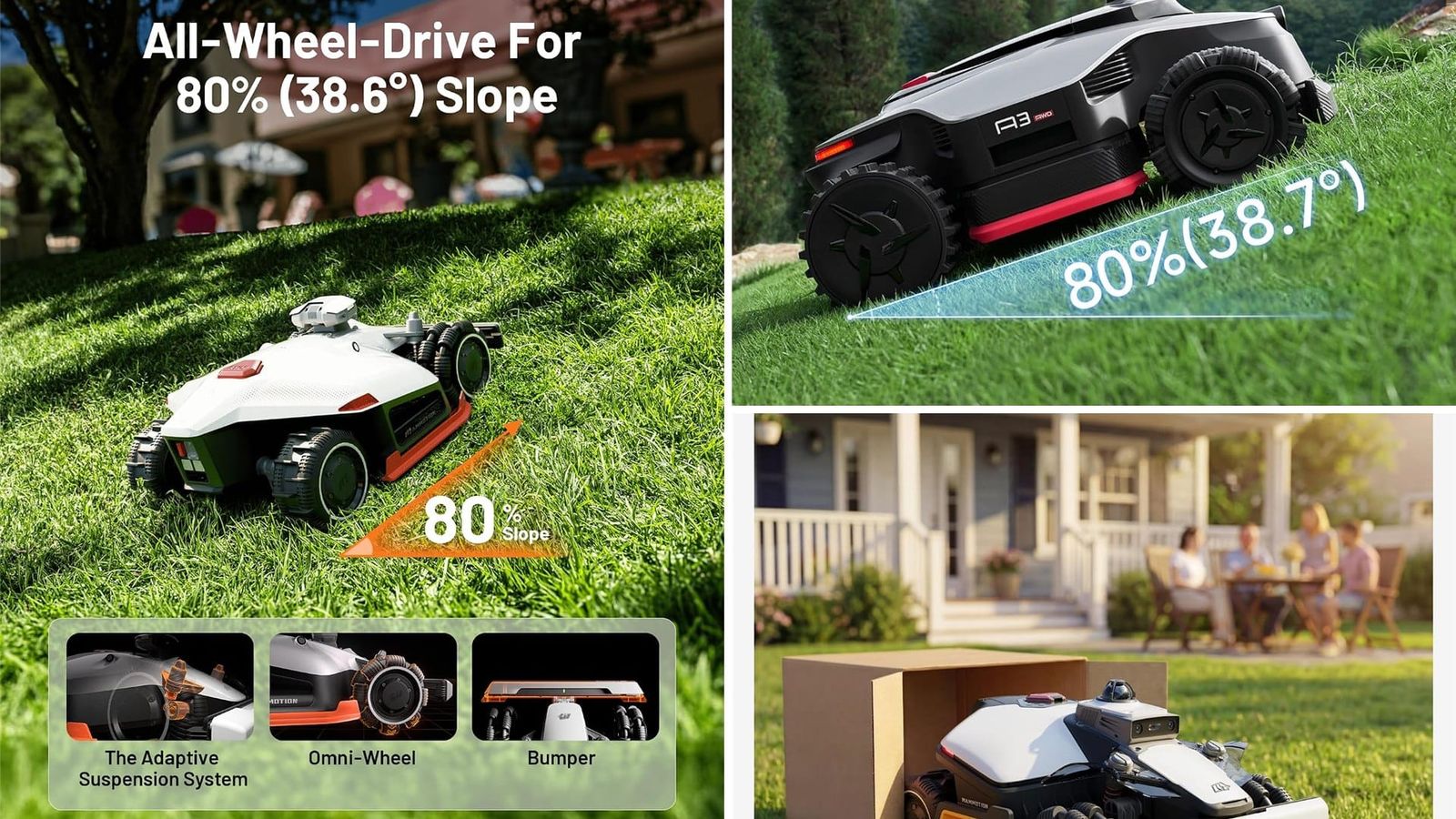 Robot Lawn Mower for Steep Slopes: 3 Best Options in 2026