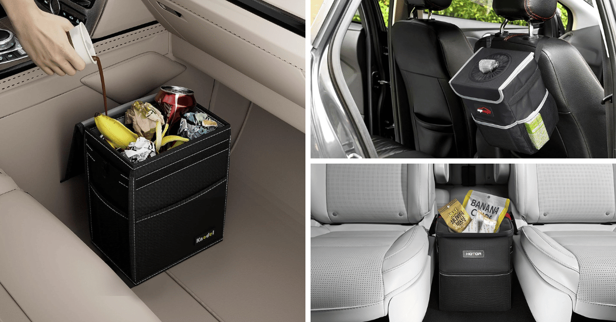 The 5 Must-Have Car Trash Cans For A Pristine Drive!