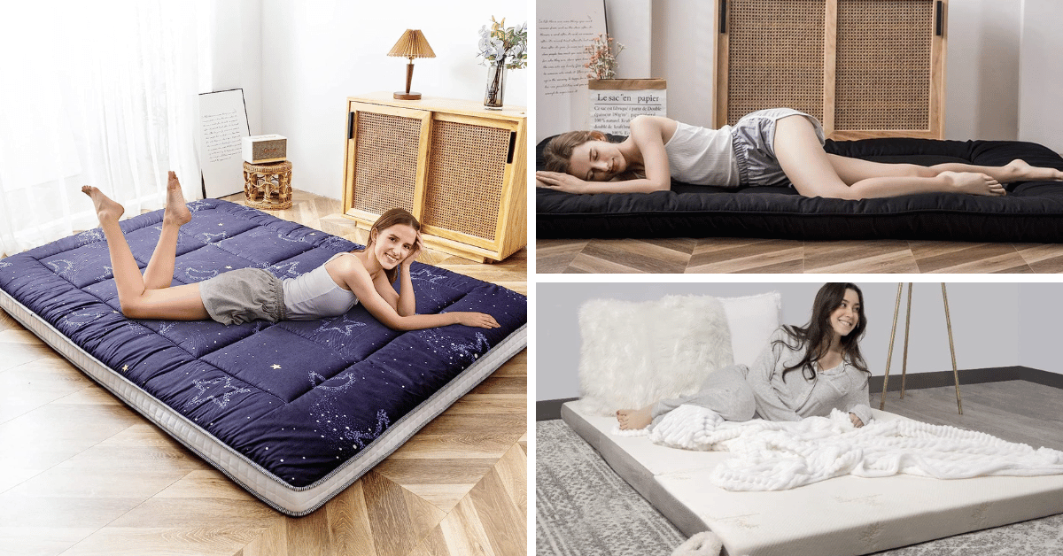 Check Out The 5 Best Floor Mattresses For Sweet Dreams!