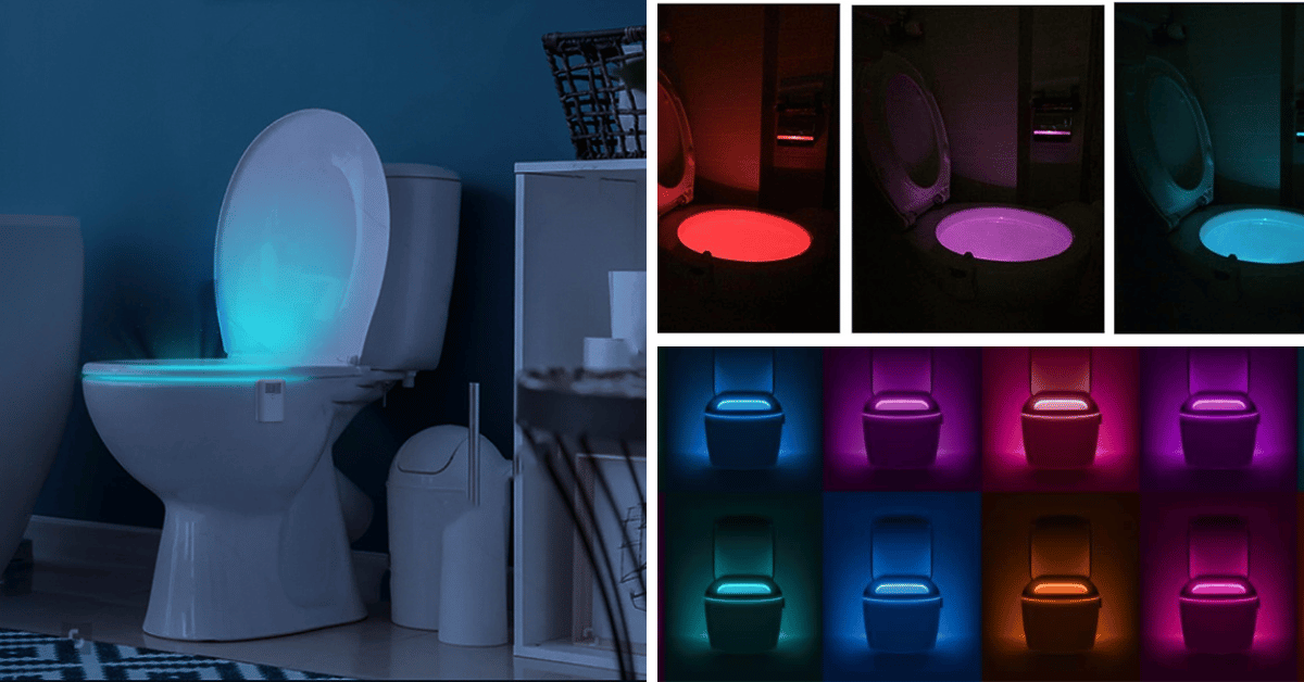 Toilet Time Just Got Lit With The 5 Coolest Toilet Bowl Lights!