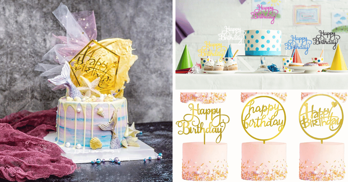 Top 5 Birthday Cake Toppers That Spread Joy!