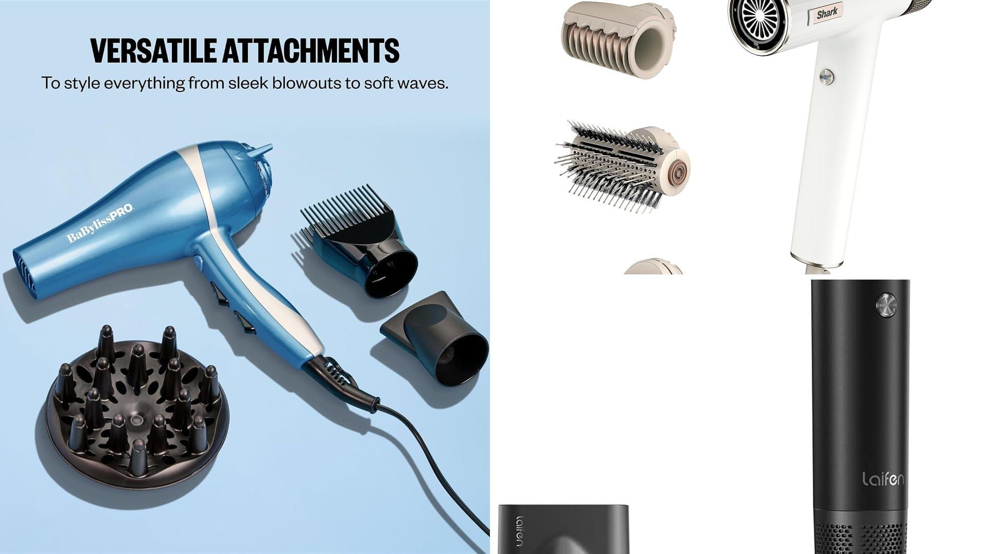 Five hair dryers for fine hair including BaBylissPRO, Shark and Laifen