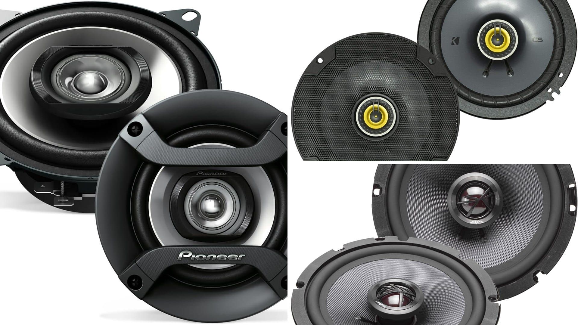 Pioneer, Kicker and Skar car speakers