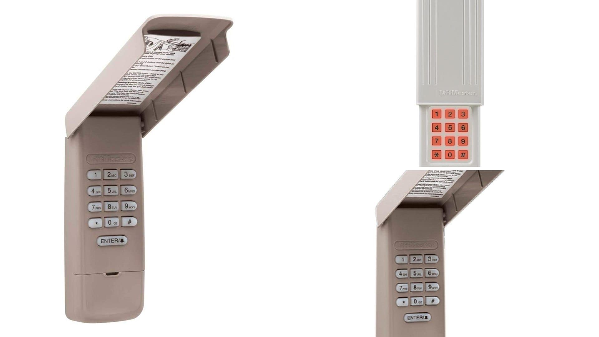 LiftMaster wireless garage door keypads
