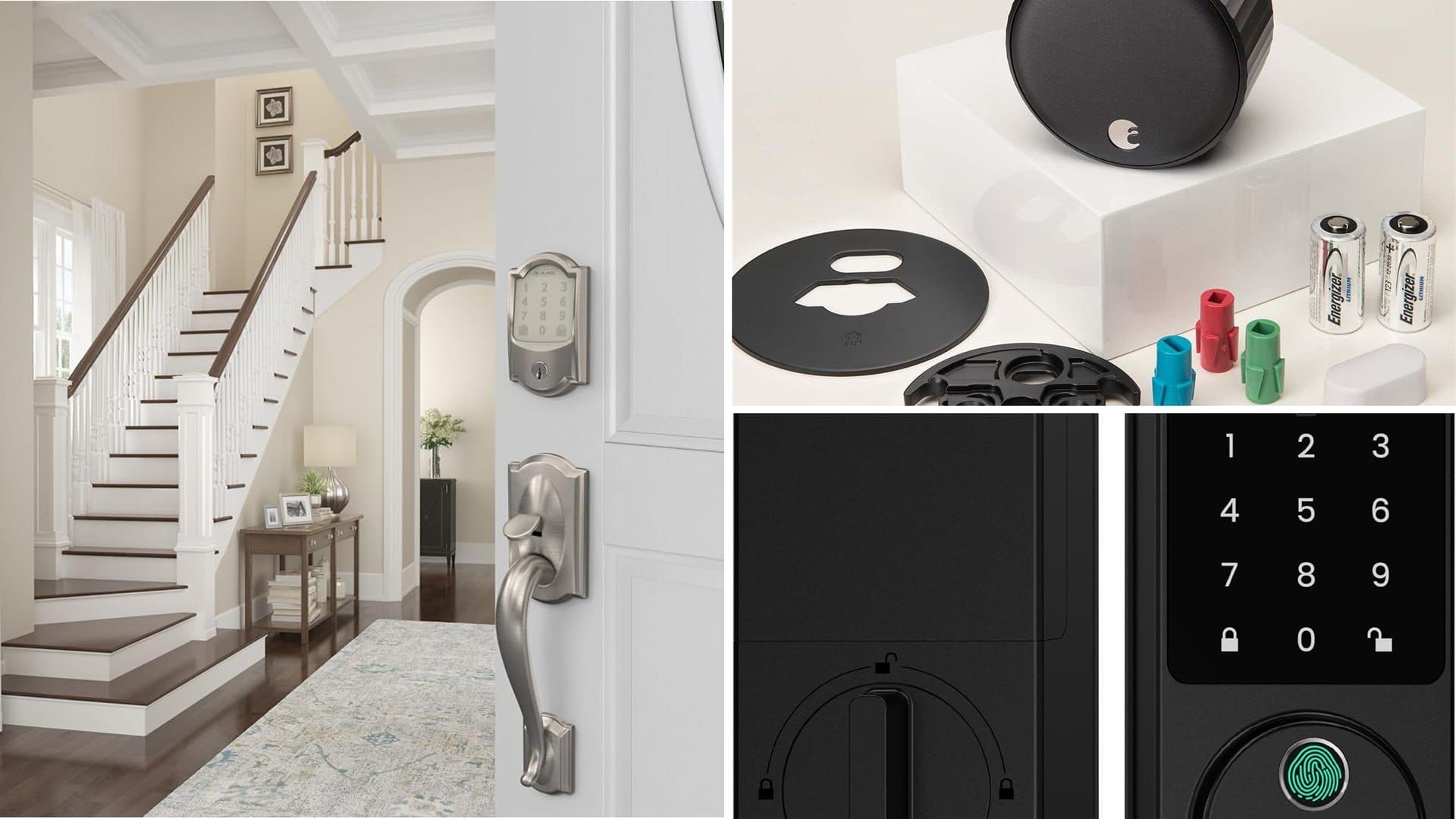 Smart locks for vacation rental doors